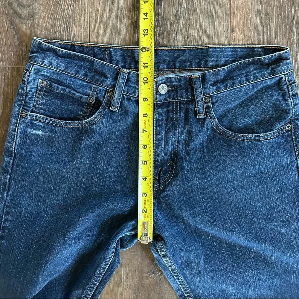 Levi's 527 Men's Dark Blue Straight Jeans 32 x 34
